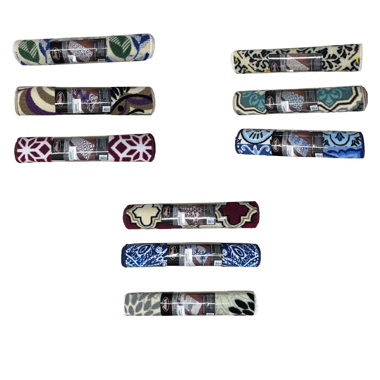 Superior Collection Floor Runner Assorted Colours 20in x 60in