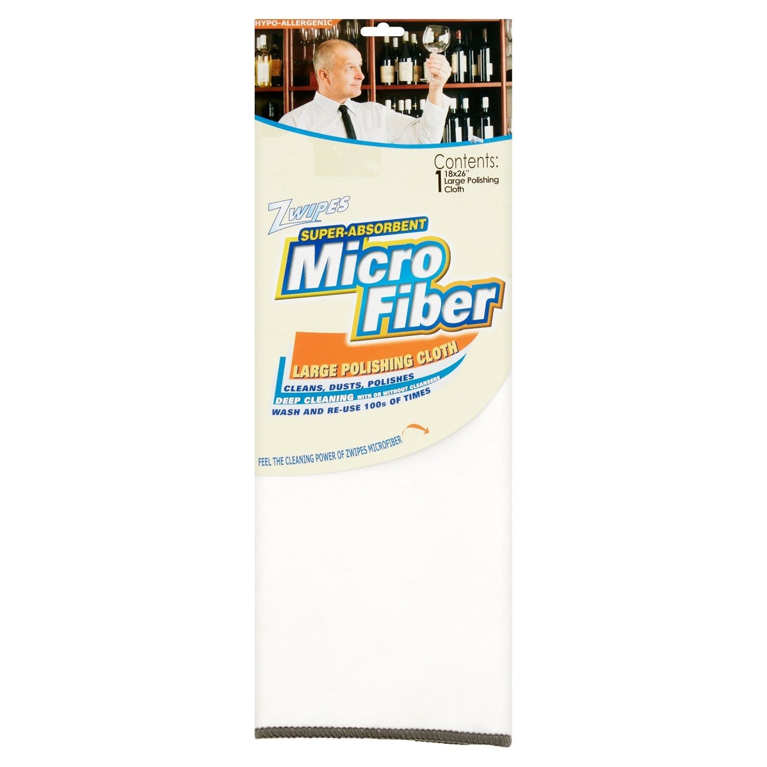 Zwipes Microfiber Polishing Cloth (1553130)