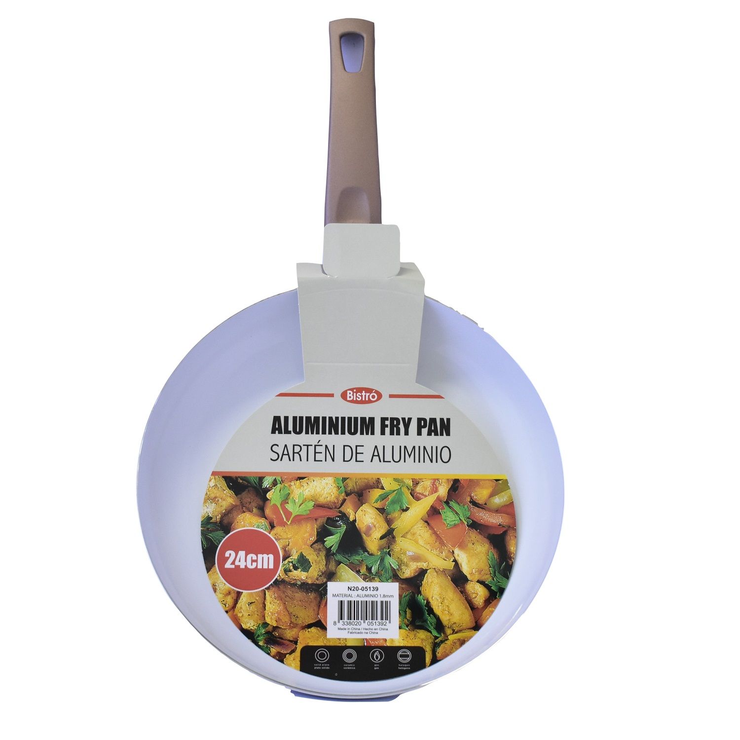 Bistro Aluminium Fry Pan 9 in