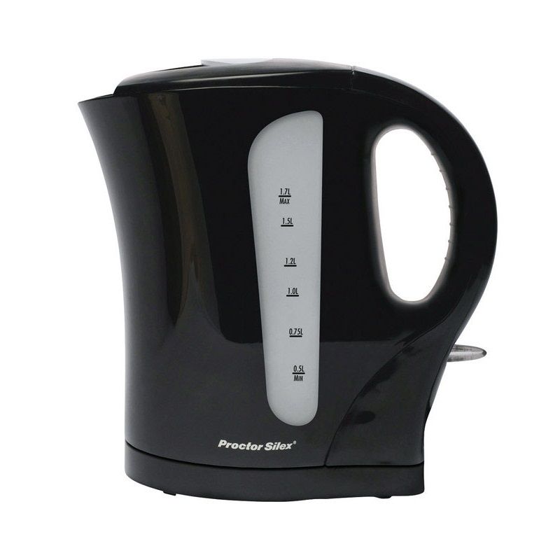 Proctor Silex Electric Kettle 1.7lt Black