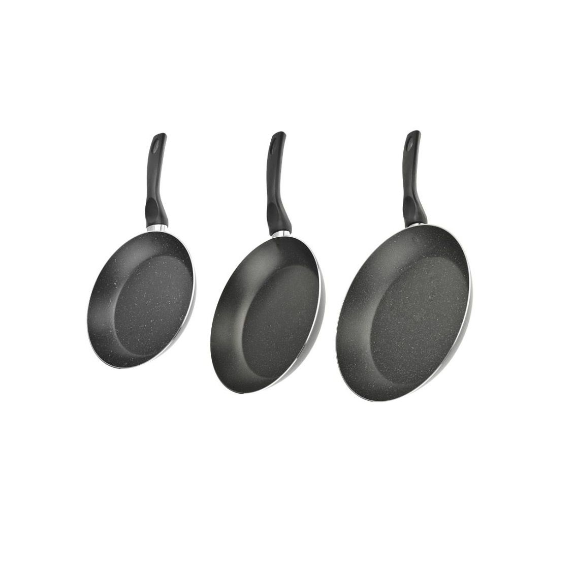 Frying Pan Set Aluminium 3 pcs (011000010)