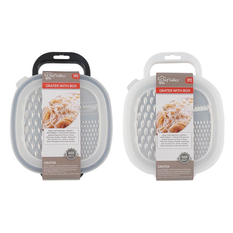 Grater with Box and Lid Assorted colours (42-82256)