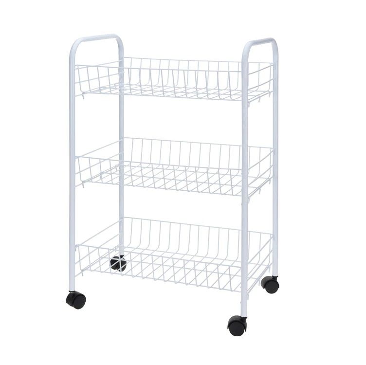 Kitchen Trolley With 3 Baskets  (C80620680)