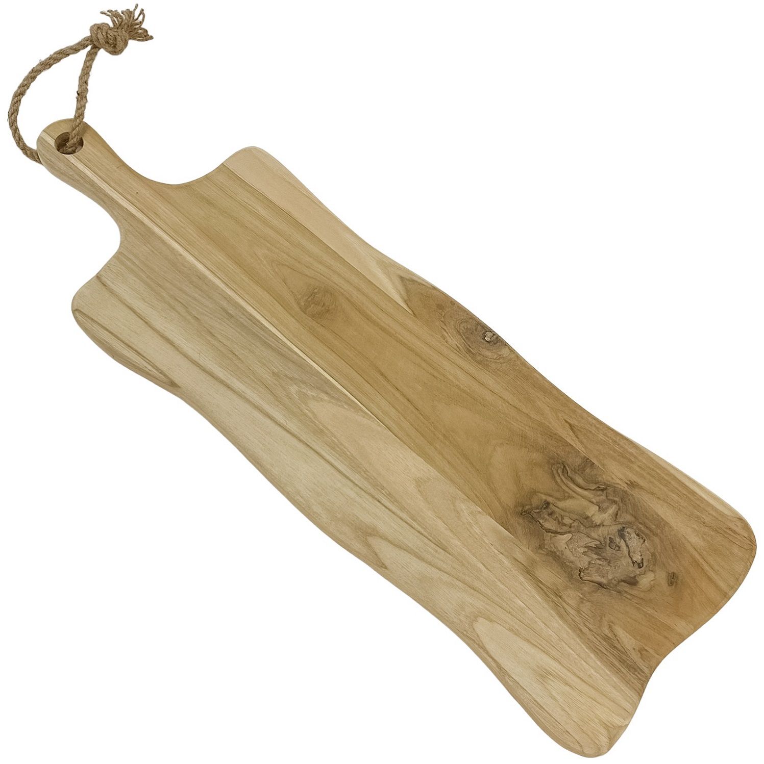 H&S Collection Cutting Board Teak Wood with Grip 59 cm (J11200290)