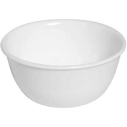 12oz White Glass Bowl