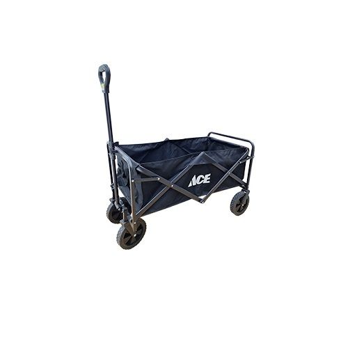 Utility Wagon Collapsible Black 220lb (7031703)