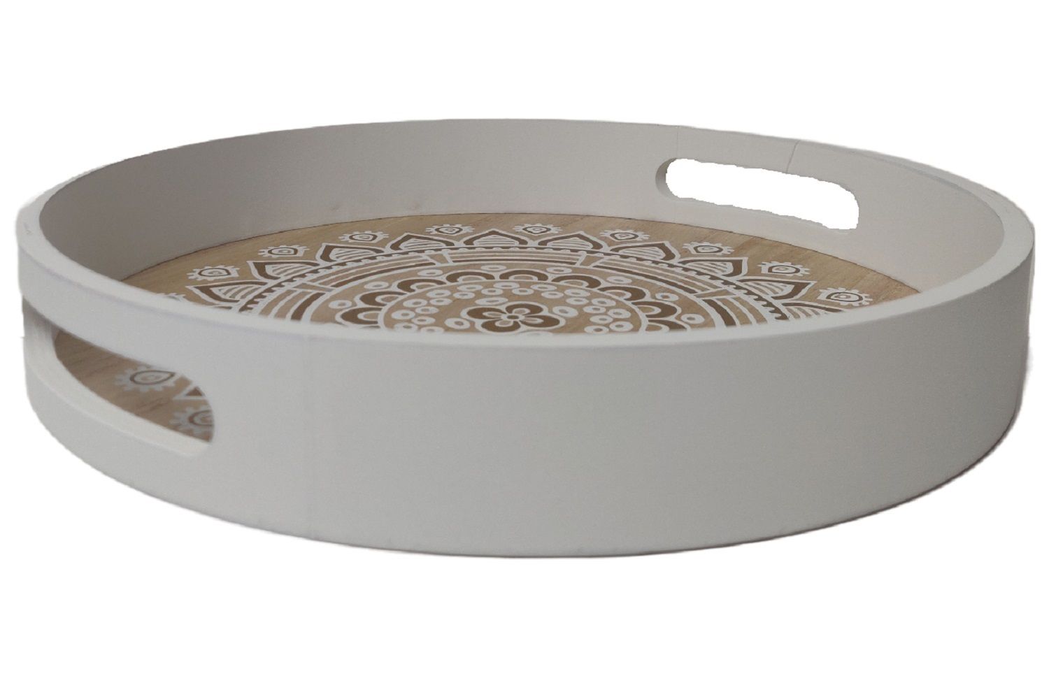 Concepts Life Serving Tray Woooden Round 35in (532-43069)