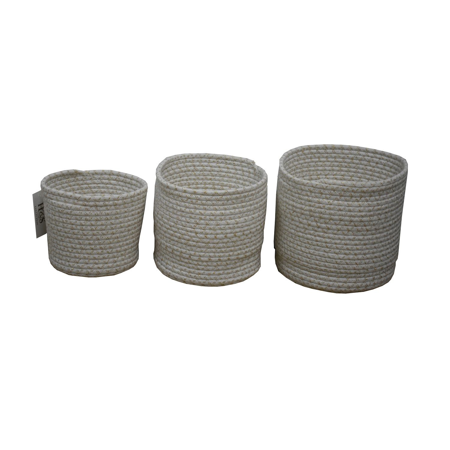 Cotton Basket Set 3 pcs (KR2000480)