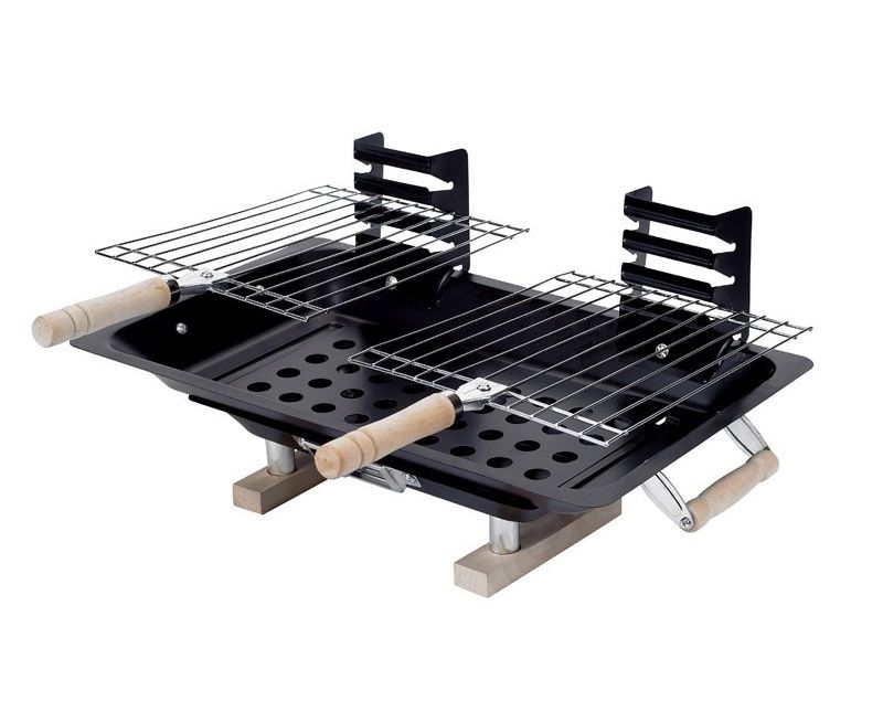 Allen Hibachi Charcoal 17in Grill Black (8100109)