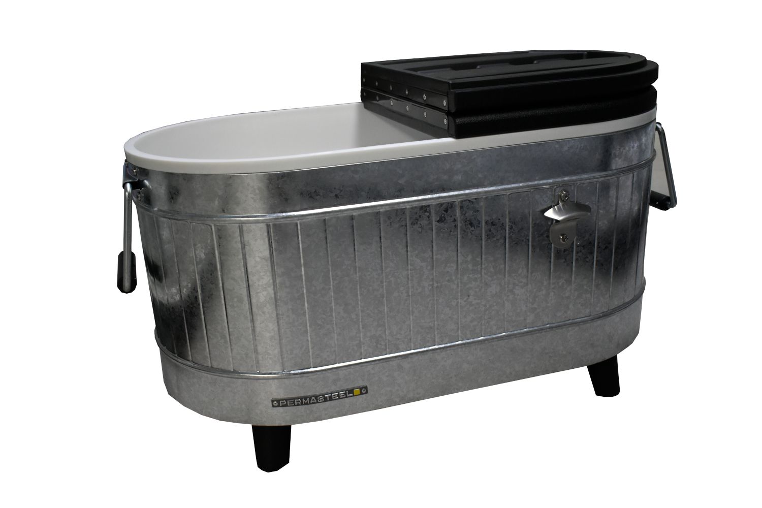 Permasteel Patio Cooler Galvanised Steel 80Qt