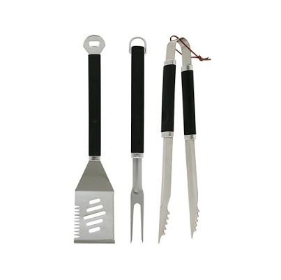 BBQ Tool Set 3pc 4-in-1 (0265YNST)