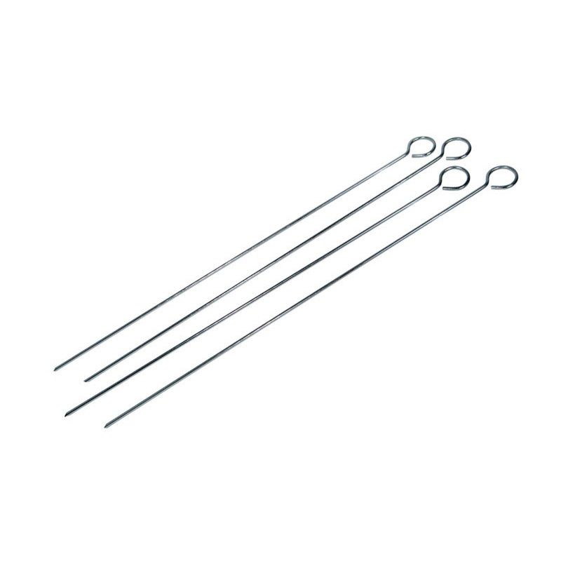 Skewer Set 4pc 18in Stainless Steel