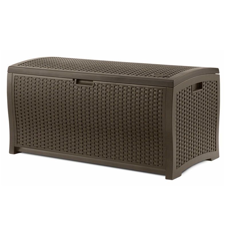 Resin Wicker Deck Box 25-1/2in (7268592)