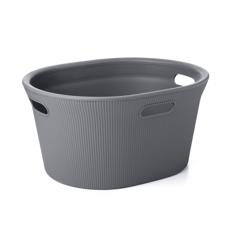 Tatay Laundry Basket Baobab Anthracite Grey 35lt
