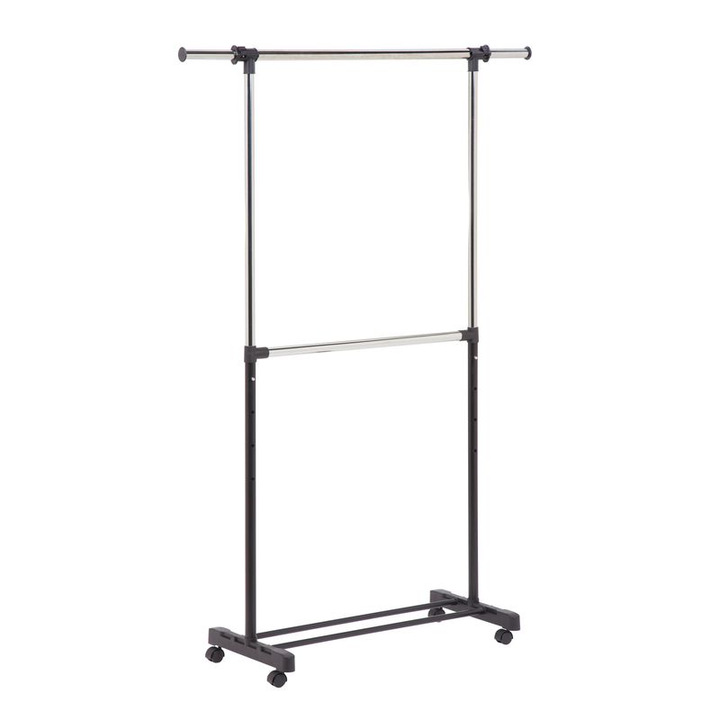 Garment Rack Adjustable Duel-Rod (5763826)