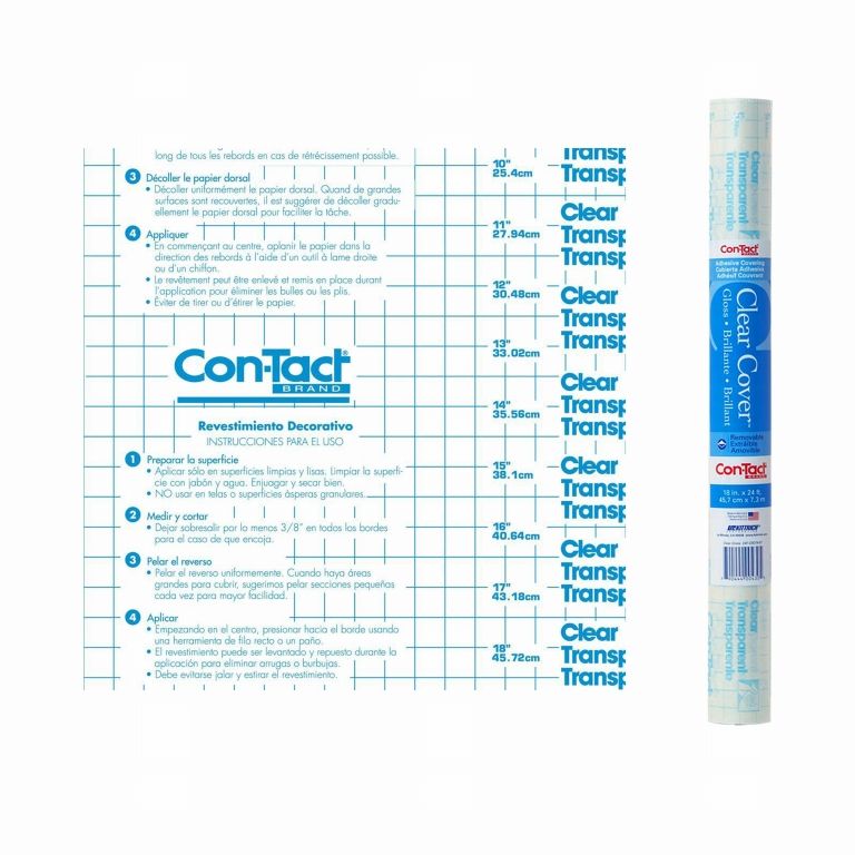 Contact Paper Clear 18in x 9ft