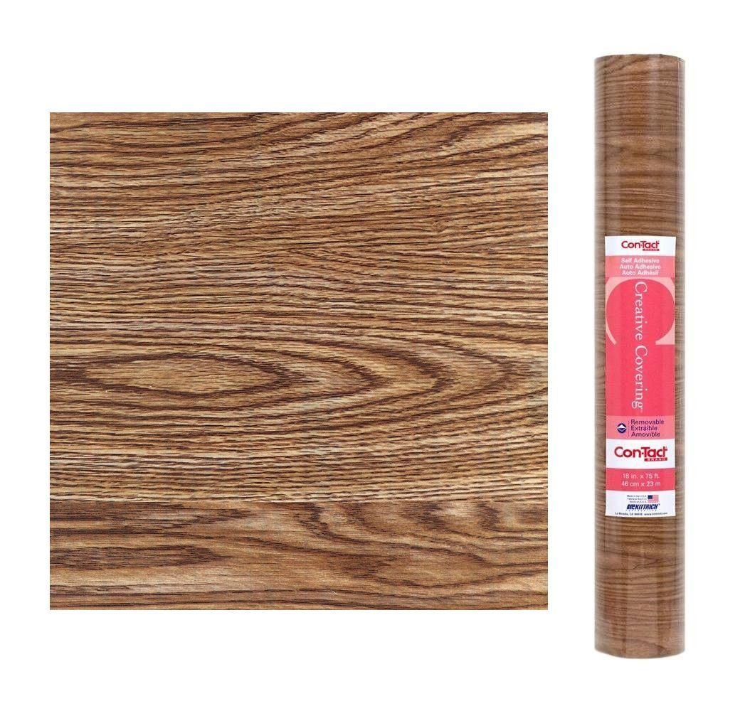 Contact Paper Light Oak 18in x 9ft (6021935)