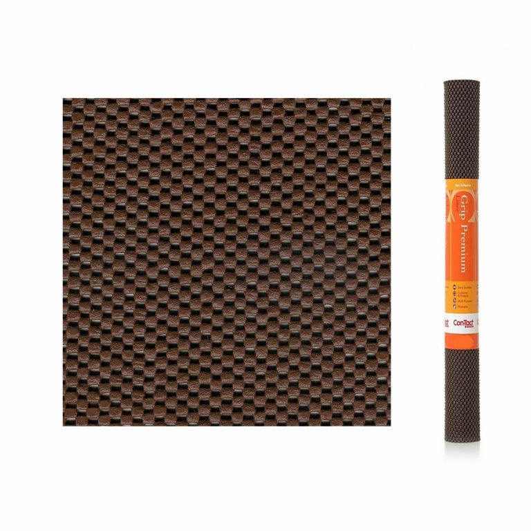 Contact Grip Shelf Liner Chocolate 18in x 5ft