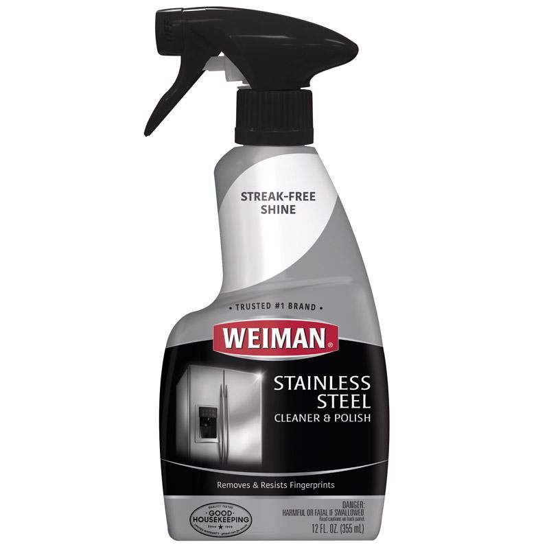 Weiman Stainless Steel Cleaner & Polish 12oz