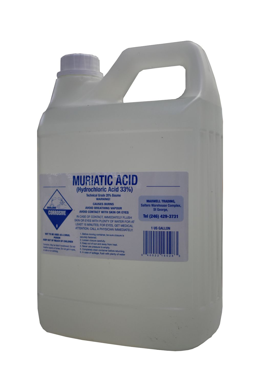 ACID MURIATIC 1GLN