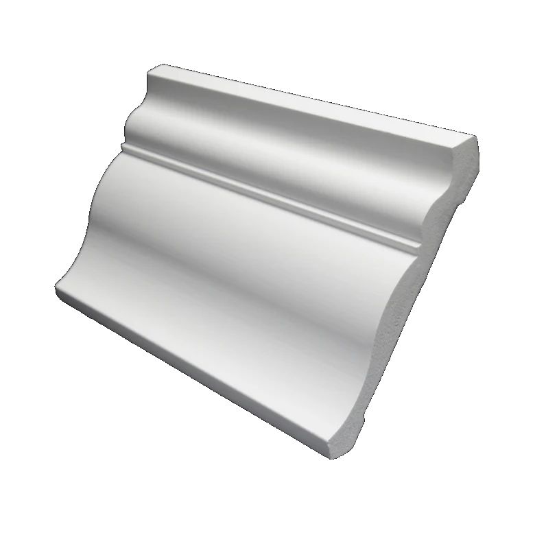 Moulding PVC Small Crown 9/16in x 3-5/8in x 16ft