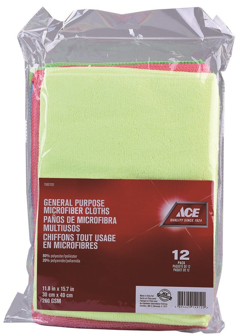 Microfiber Cloth General Purpose 12pk (1592120)