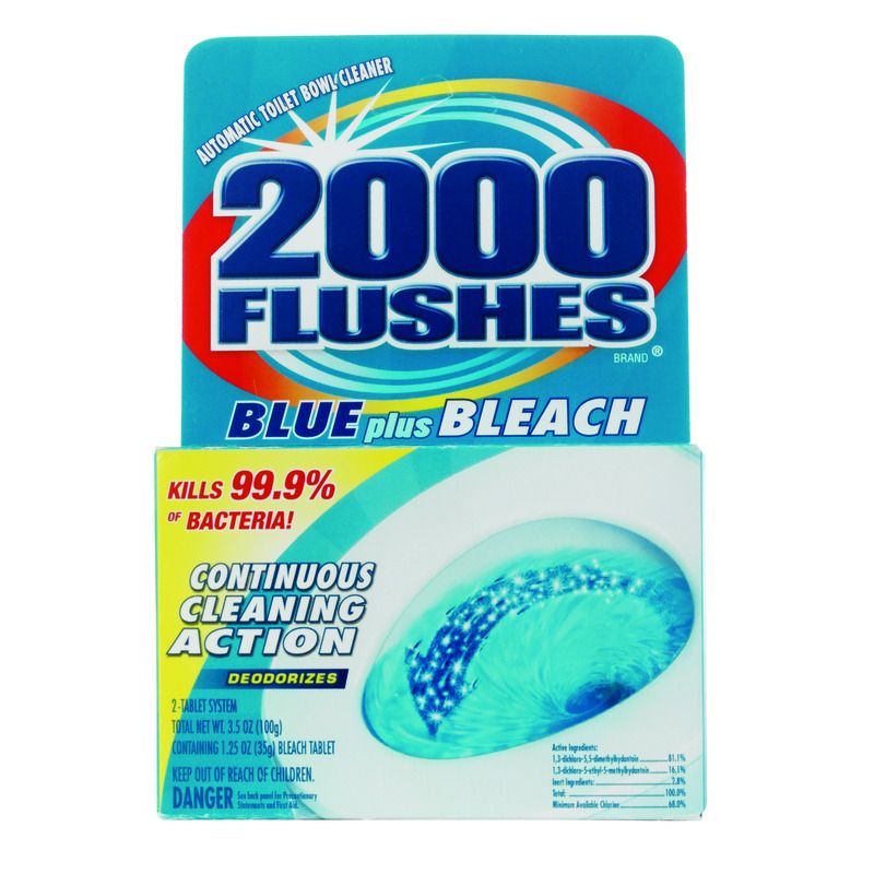 2000 Flushes Automatic Bowl Cleaner Clean Scent Tablet 2pk (1005636)