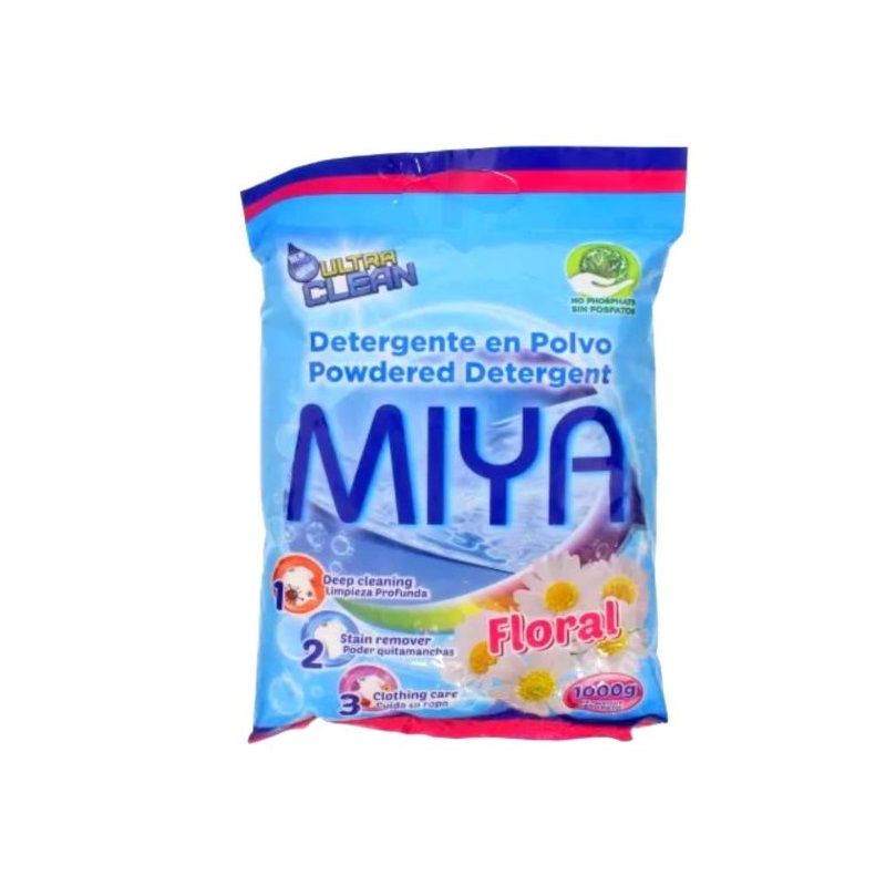 Miya Powder Laundry Detergent Floral 1000 g (011-483910)