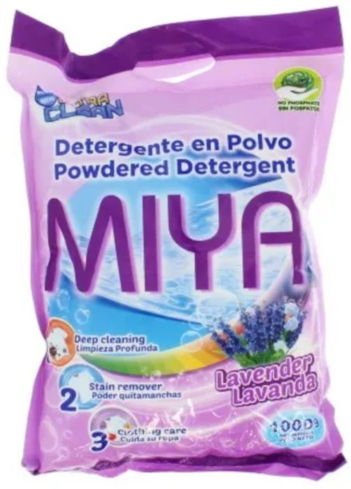 Miya Powder Laundry Detergent Lavender 1000 g (011-61691)