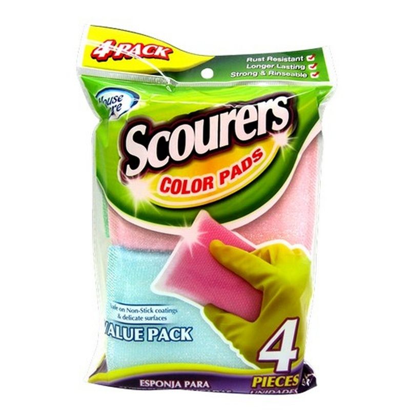 Scourer Sponge Pad 4 pk (42-91027)
