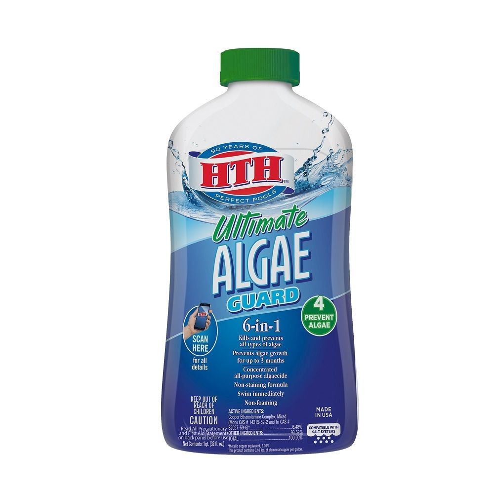 HTH Ultimate Algae Guard 6-in-1 qt.