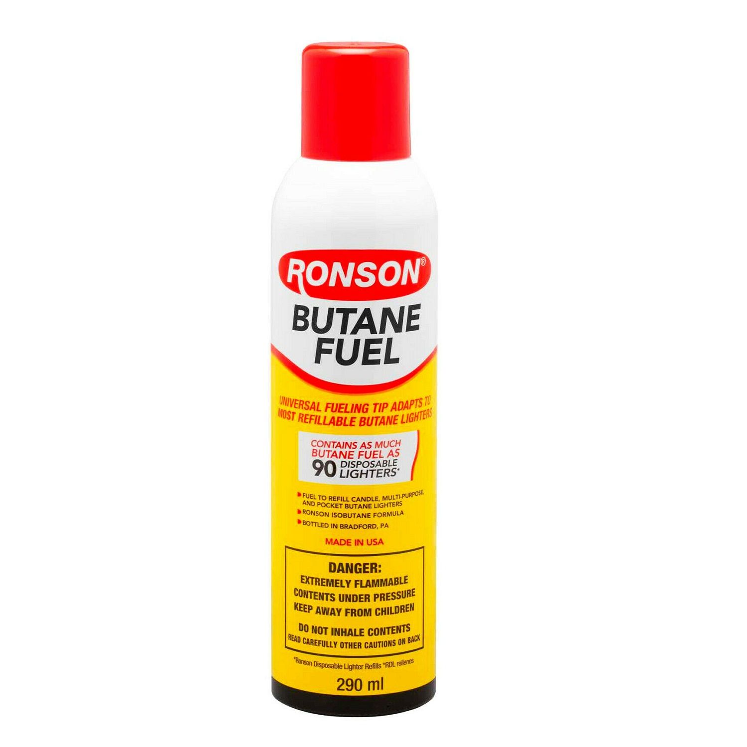 Ronson Multi-Fill Butane Refill 290ml (48123)
