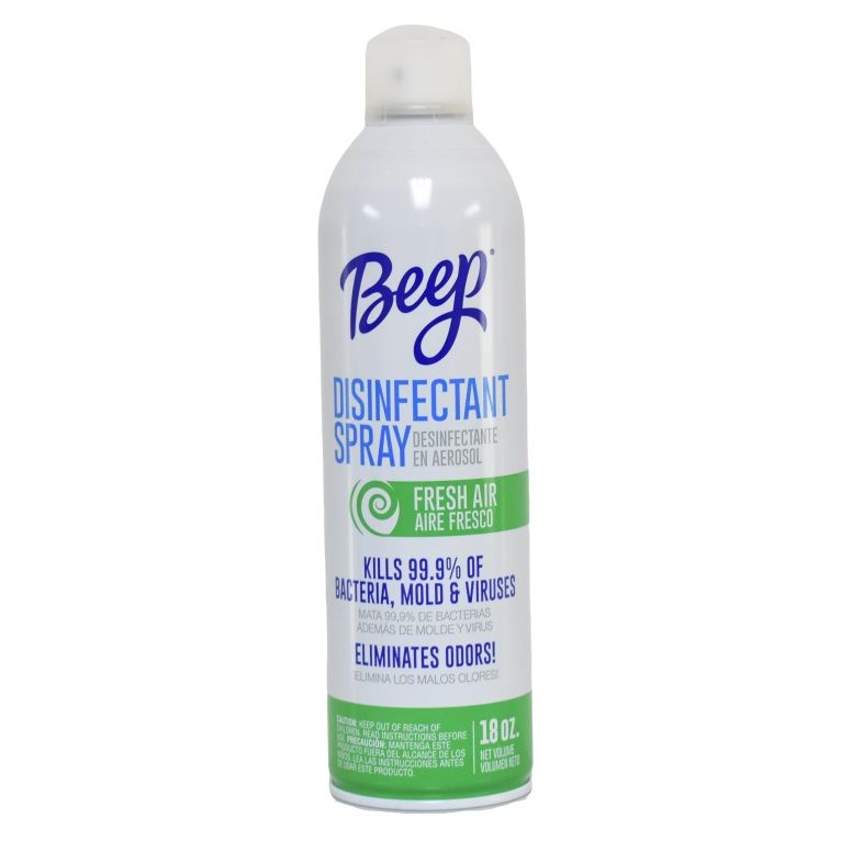 Beep Disinfectant Spray Fresh Air 18oz