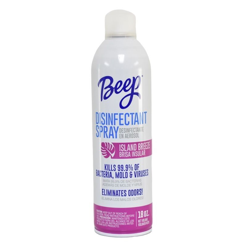 Beep Disinfectant Spray Island Breeze 18oz