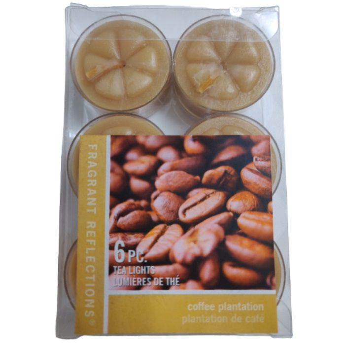 Tealight Candles Assorted 6pk (462-240005)