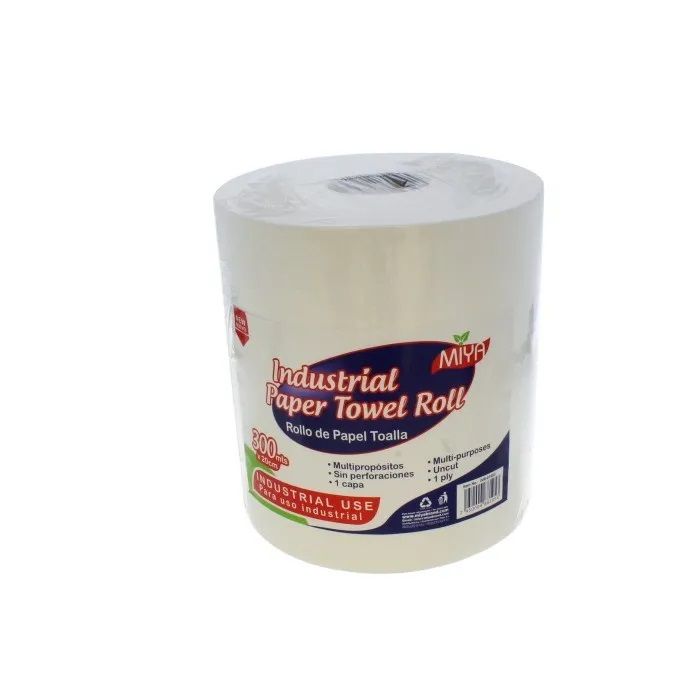 Miya Industrial Paper Towel 1 ply 300 mts x 20 cm (006-81953)