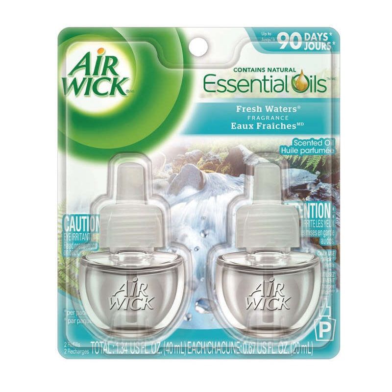 Air Wick Scented Oil Fresh Waters 2pk 1.34oz (1608884)
