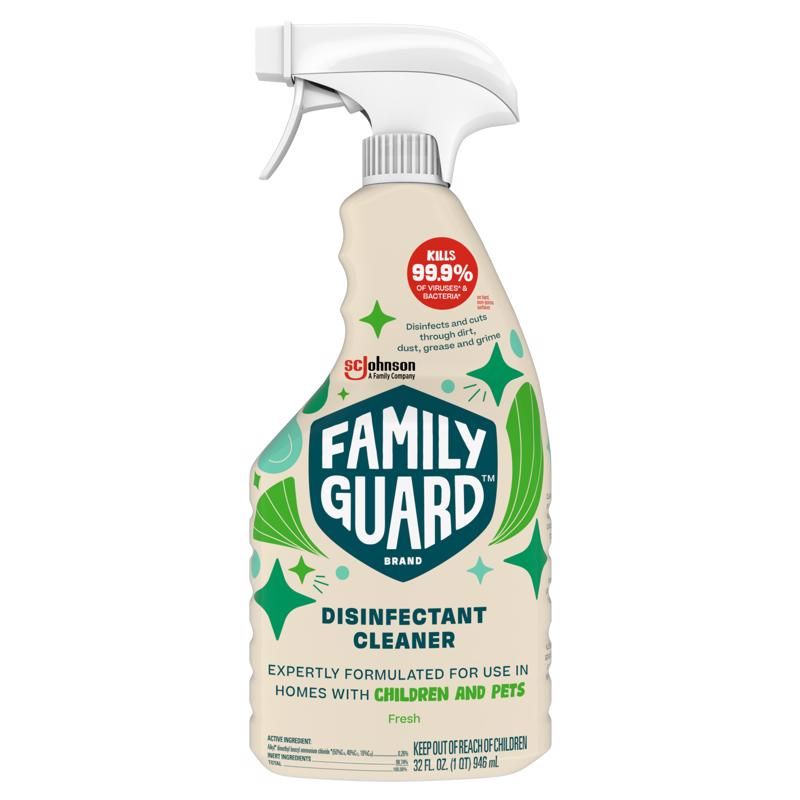 Family Guard Disinfectant Cleaner Fresh Scent 32oz