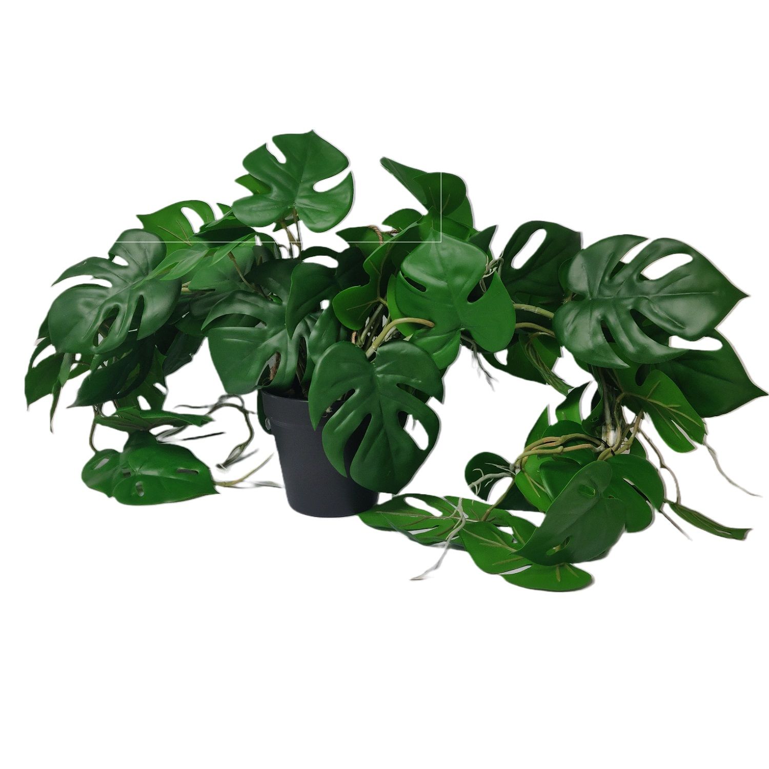 Artificial Hanging Plant Monstera 105cm (592-143189)