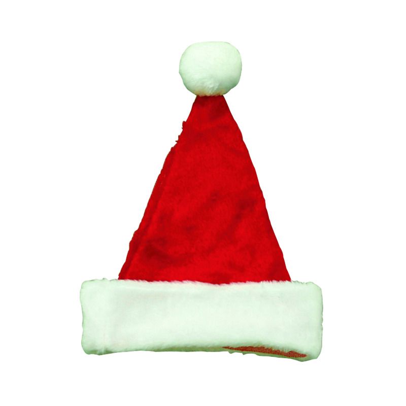 Santa Hat Red/White Plush
