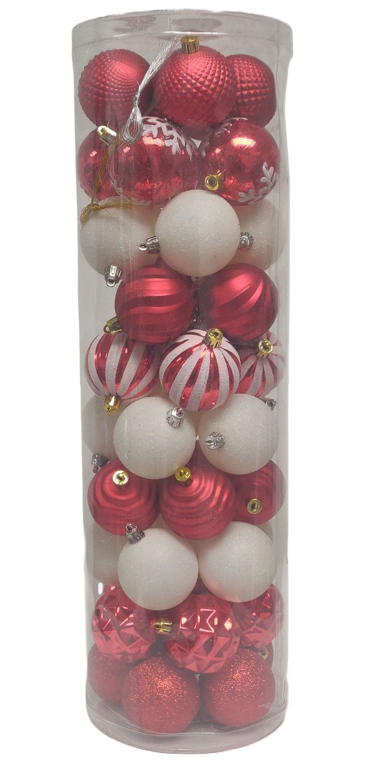 Ornament Balls Assorted 50pcs (130-9501951)