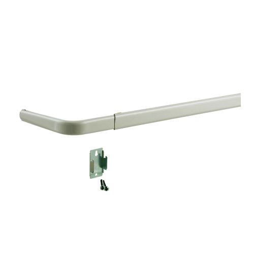 Curtain Rod White 28in - 48in (6163398)