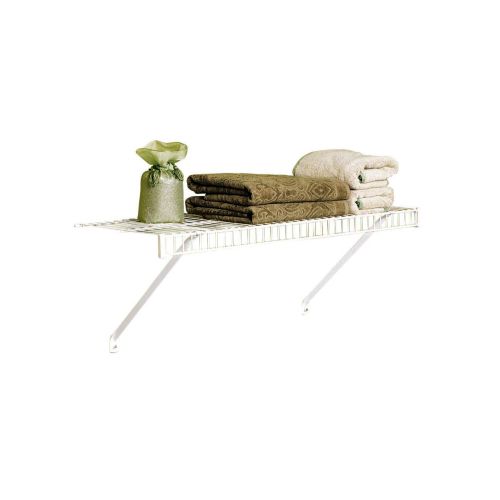 Linen Shelf Kit White 24in x 12in (5249206)