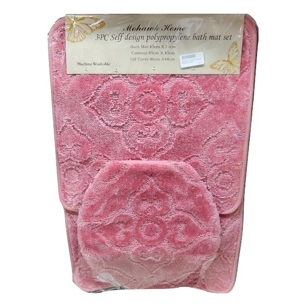Bath Mat Set Solid Mohawk / Olivia 3pc