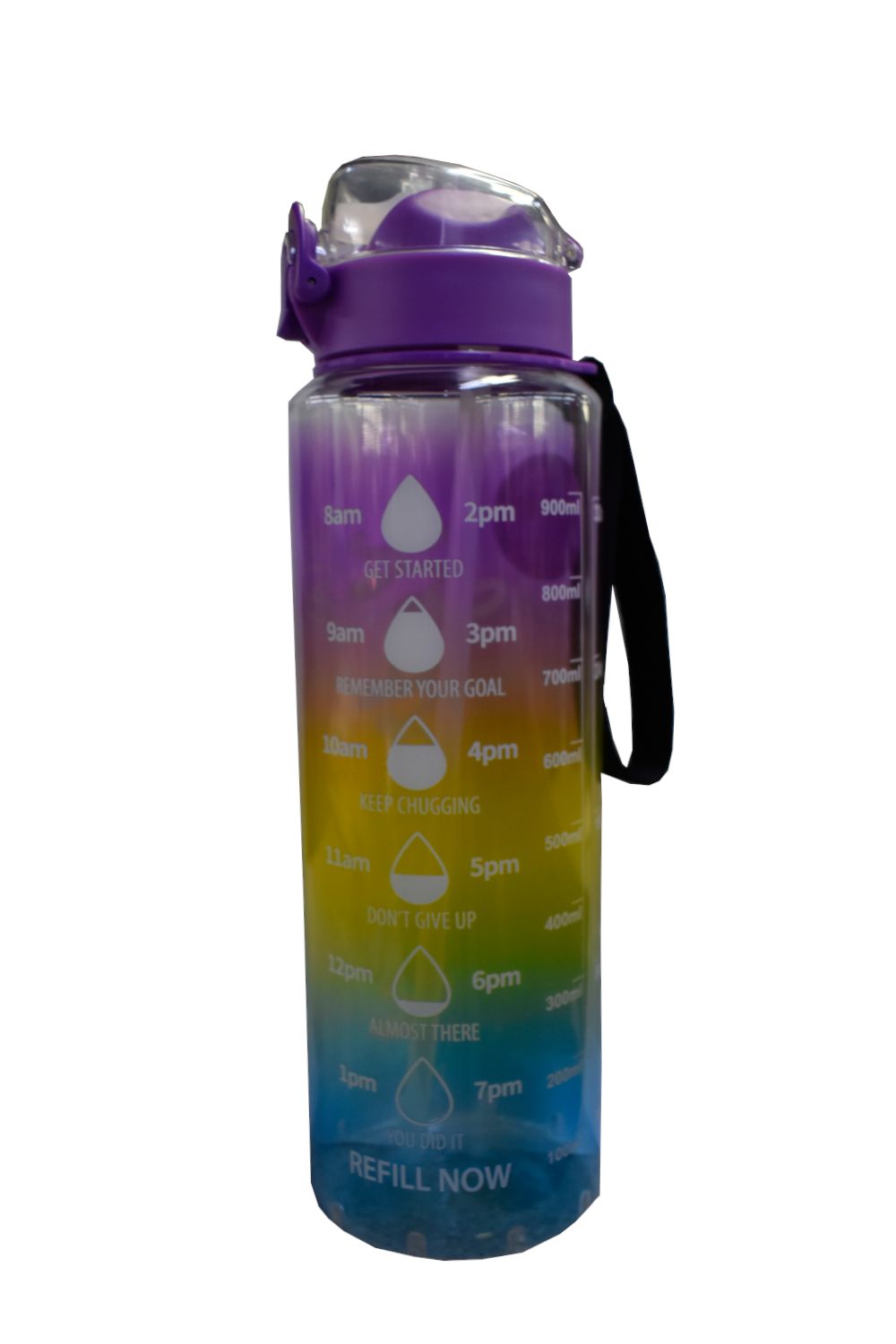 Timer Water Bottle 900ml