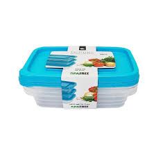 Storage Box 1020ml Set 3pcs