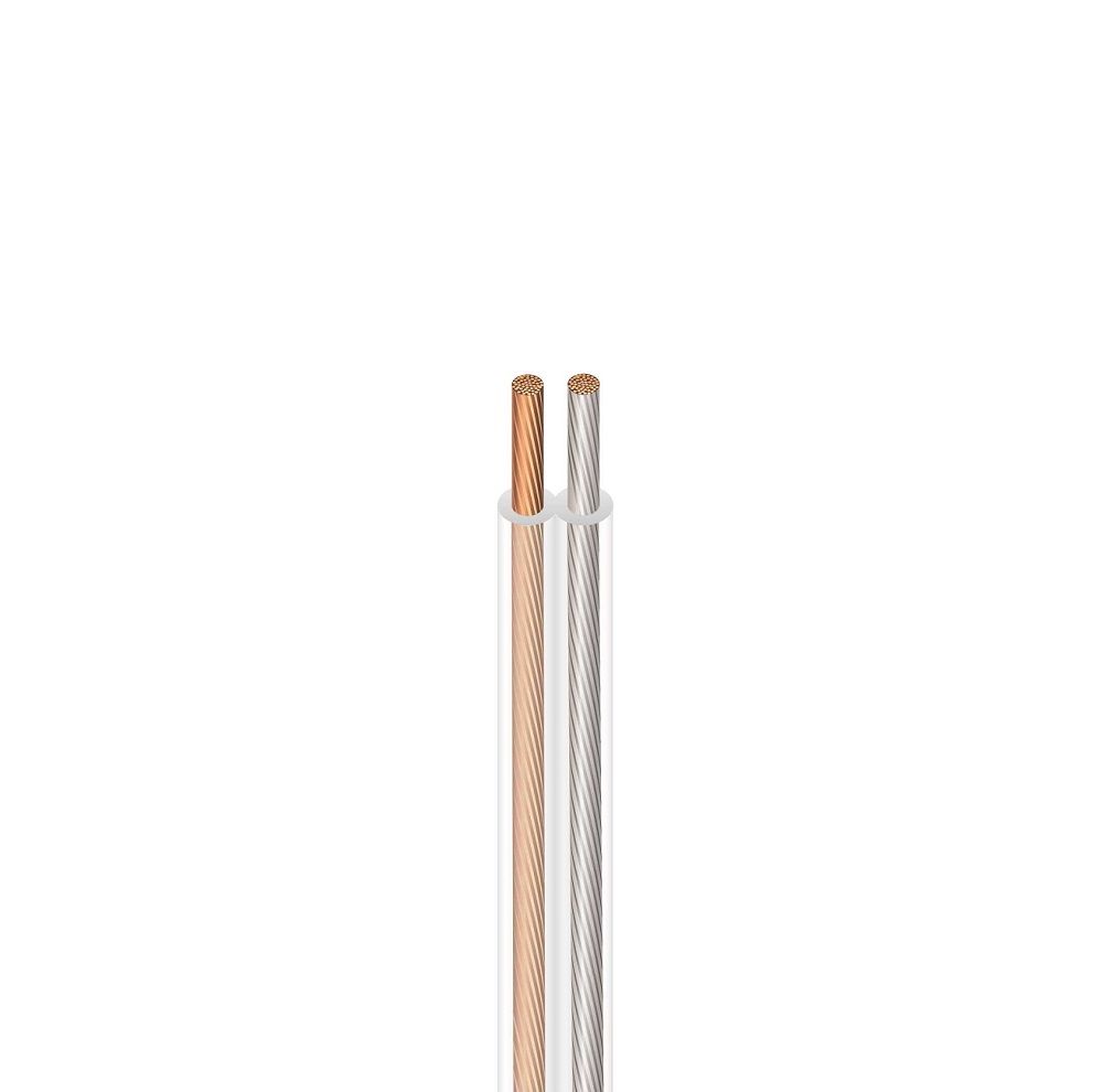 Lamp Wire 18/2 SPT-1 Silver (price per foot)