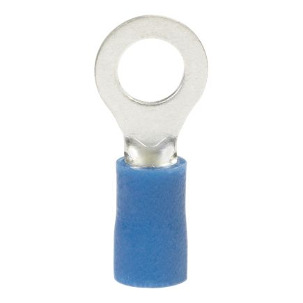 16-14 AWG Blue Insulated Ring Terminal 10pc