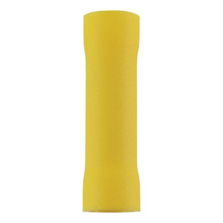 12-10 AWG Yellow Insulated Butt Splice Connector 8pc