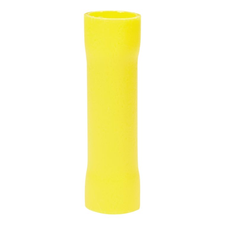 12-10 AWG Yellow Insulated Butt Connector 50pc